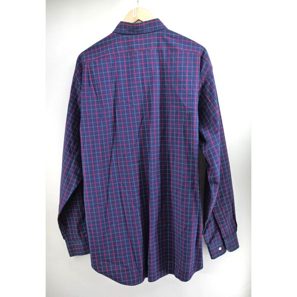 Polo Ralph Lauren Button Up XL Shirt Mens Purple Lowell Sport Long Sleeve‎ Check - Picture 6 of 6